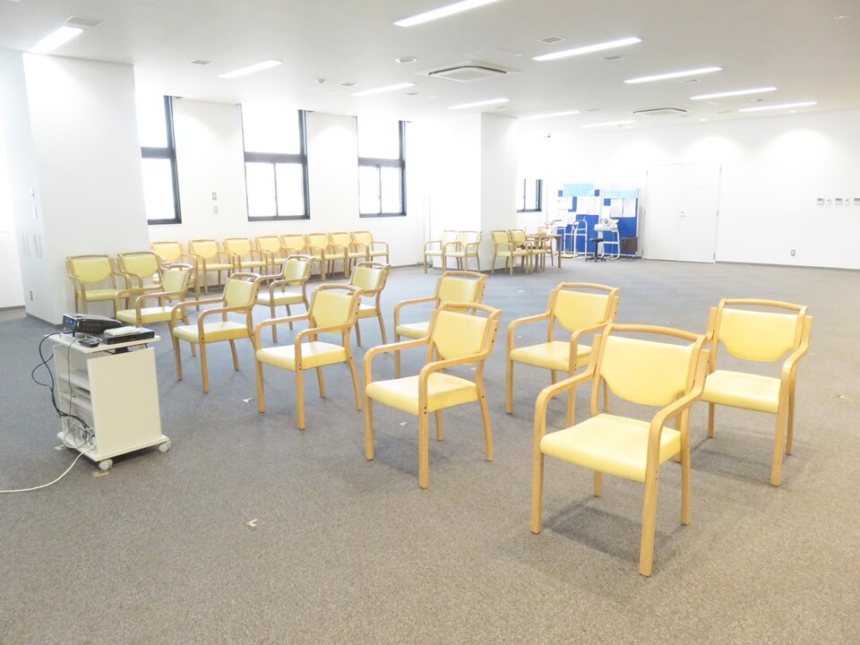 大和高田市市民交流センターの4階・健康交流スペース